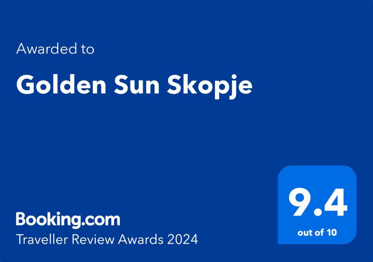 Golden Sun Skopje公寓 外观 照片